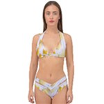 Pasta Double Strap Halter Bikini Set