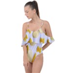 Pasta Drape Piece Swimsuit