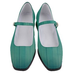 Green Surface  Women s Mary Jane Shoes by artworkshop