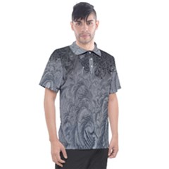 Ice Frost Crystals Men s Polo Tee by artworkshop