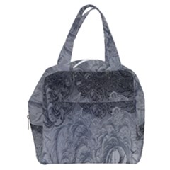 Ice Frost Crystals Boxy Hand Bag by artworkshop