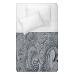 Ice Frost Crystals Duvet Cover (single Size) by artworkshop