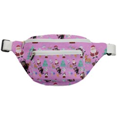 Pink Krampus Christmas Fanny Pack by InPlainSightStyle