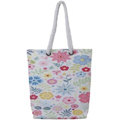 Graphic Art Full Print Rope Handle Tote (small) by nate14shop