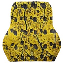 Yellow-abstrac Car Seat Back Cushion  by nate14shop