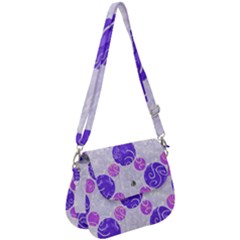 Art-polka Saddle Handbag