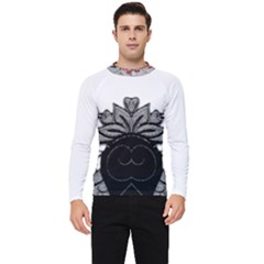 Im Fourth Dimension Black White 11 Men s Long Sleeve Rash Guard by imanmulyana