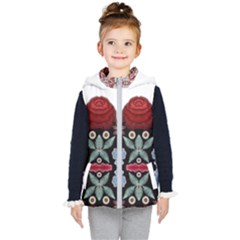 Im Fourth Dimension Colour 1 Kids  Hooded Puffer Vest
