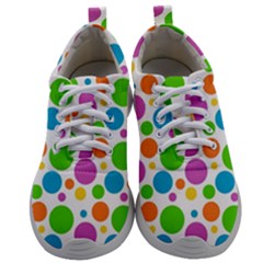 Polka-dot-callor Mens Athletic Shoes by nate14shop