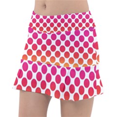Polka-dots-callor Classic Tennis Skirt