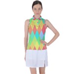 Low-poly Women s Sleeveless Polo Tee