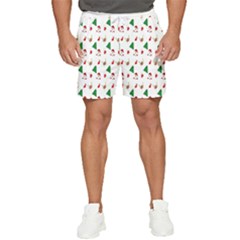 Christmas Tree,santa Men s Runner Shorts by nate14shop