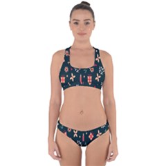 Christmas-birthday Gifts Cross Back Hipster Bikini Set by nate14shop