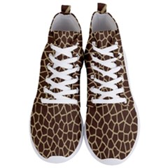 Giraffe Men s Lightweight High Top Sneakers by nate14shop