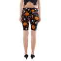 Halloween Pattern 3 Yoga Cropped Leggings View2