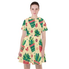 Cactus Love 5 Sailor Dress by designsbymallika