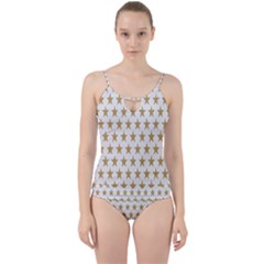 Gold Stars Cut Out Top Tankini Set by nate14shop