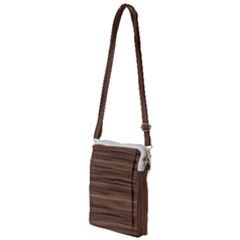 Texture Wood,dark Multi Function Travel Bag by nate14shop