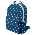 Polka-dots Flap Pocket Backpack (Small)