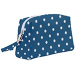 Polka-dots Wristlet Pouch Bag (Large)