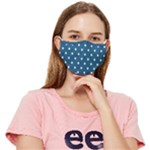 Polka-dots Fitted Cloth Face Mask (Adult)