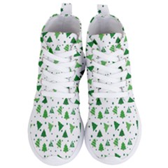 Christmas-trees Women s Lightweight High Top Sneakers by nateshop