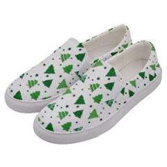 Christmas-trees Men s Canvas Slip Ons by nateshop