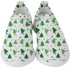 Christmas-trees Kids  Slip On Sneakers by nateshop