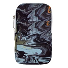 Abstract Painting Black Waist Pouch (small) by nateshop