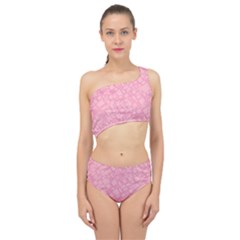 Pink Spliced Up Two Piece Swimsuit by nateshop