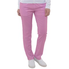 Background Pink Modern Women s Casual Pants by nateshop