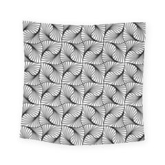 Abstract-gray Square Tapestry (small) by nateshop