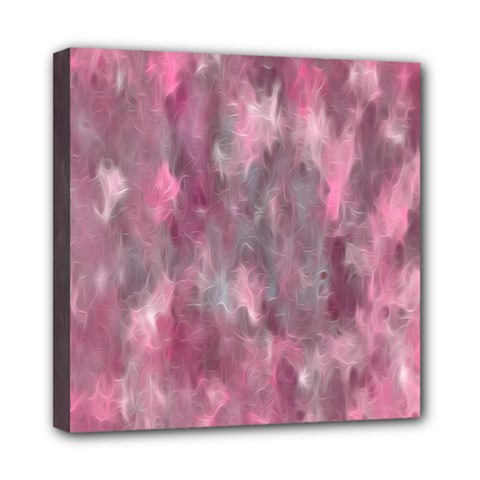 Abstract-pink Mini Canvas 8  X 8  (stretched) by nateshop