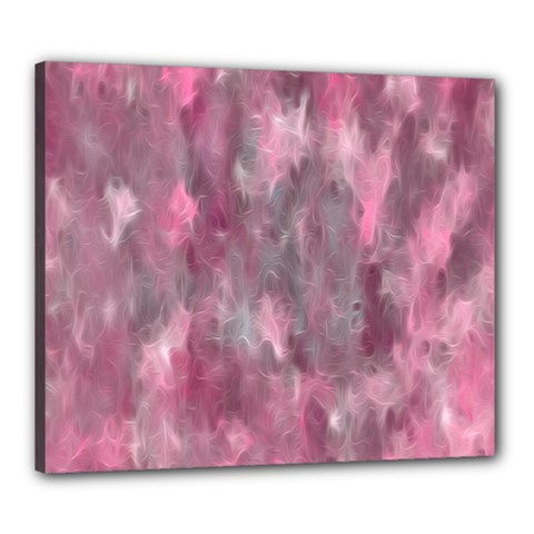 Abstract-pink Canvas 24  X 20  (stretched) by nateshop