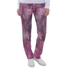 Abstract-pink Women s Casual Pants by nateshop