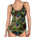 Peacock-feathers-color-plumage Tankini Set View1