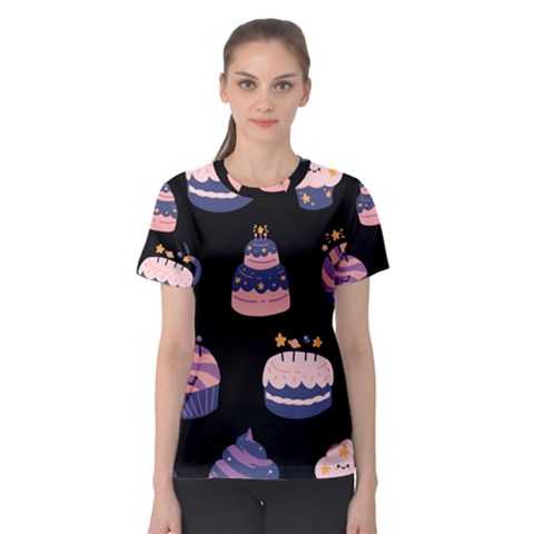 Birthday-cake Women s Sport Mesh Tee by nateshop