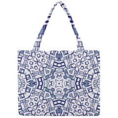 Blue-design Mini Tote Bag by nateshop