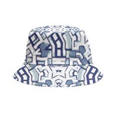 Blue-design Bucket Hat by nateshop