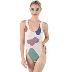 Element High Leg Strappy Swimsuit by nateshop