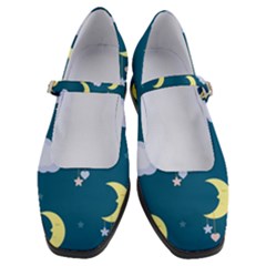 Moon Women s Mary Jane Shoes by nateshop