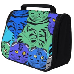 Pattern-cat Full Print Travel Pouch (big) by nateshop