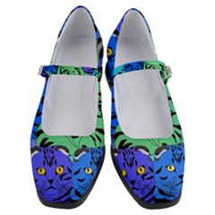 Pattern-cat Women s Mary Jane Shoes by nateshop