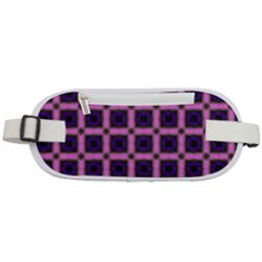 Seamless-box Puple Rounded Waist Pouch
