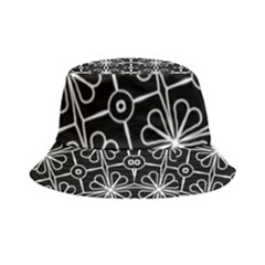 Seamless-pattern Black Inside Out Bucket Hat by nateshop