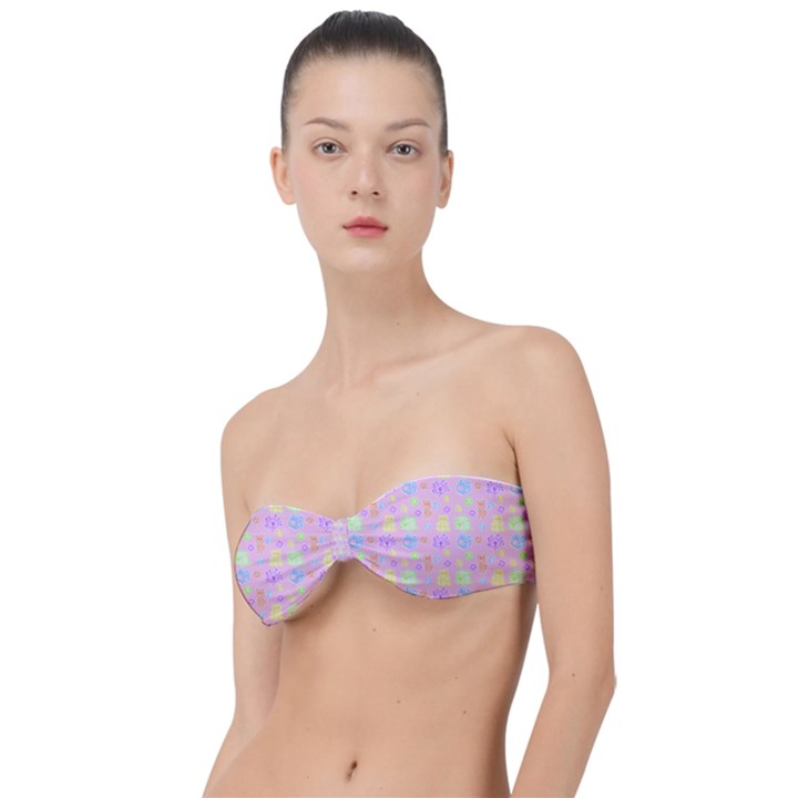 Dungeons and Cuties Classic Bandeau Bikini Top 