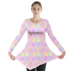 Dungeons And Cuties Long Sleeve Tunic  by thePastelAbomination