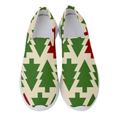  Christmas Trees Holiday Women s Slip On Sneakers by artworkshop