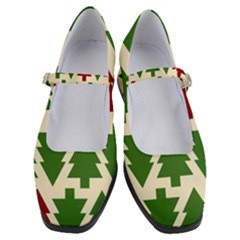  Christmas Trees Holiday Women s Mary Jane Shoes by artworkshop