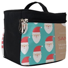  Christmas Claus Continuous Make Up Travel Bag (big) by artworkshop